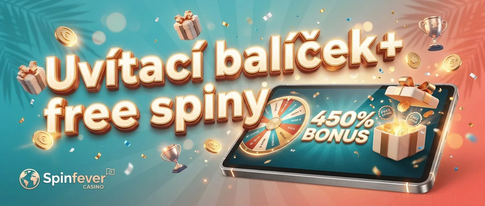 Uvítací balíček+ free spiny
